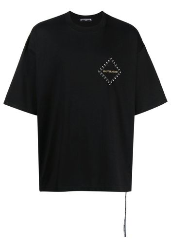 Mastermind World logo-print cotton T-shirt - Nero