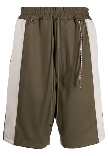 Mastermind World colour-block track shorts - Verde