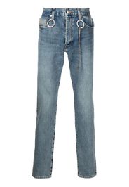 Mastermind World Jeans slim a vita media - Blu