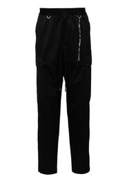 Mastermind World tapered cargo trousers - Nero