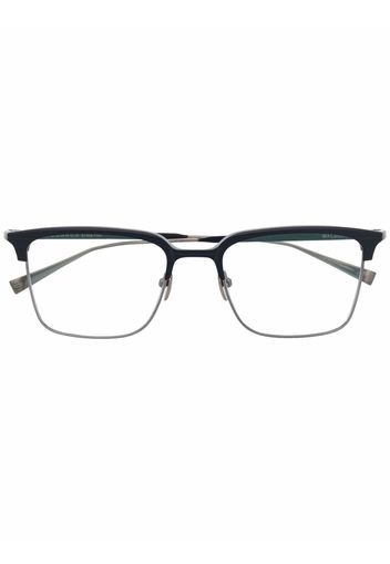 Masunaga Waldorf square-frame glasses - Nero