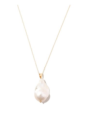 Mateo 14kt yellow gold pearl necklace - Oro