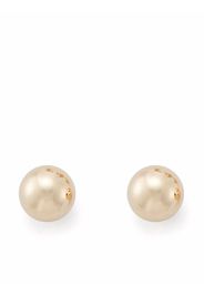 Mateo 14kt yellow gold ball stud earrings - Oro