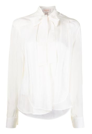 Materiel Blusa a maniche lunghe - Bianco