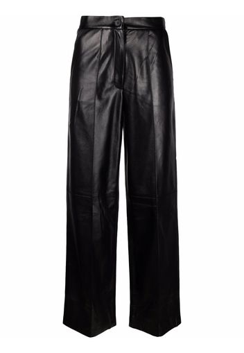 Materiel wide-leg trousers - Nero