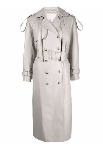 Materiel double-breasted trench coat - Toni neutri