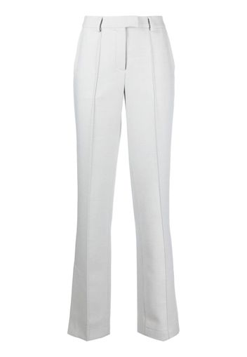 Materiel high-waist tailored trousers - Grigio