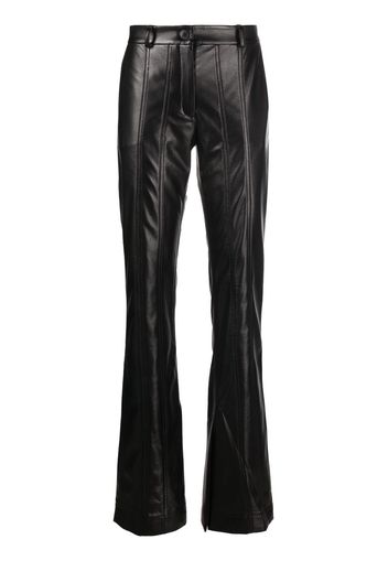 Materiel El Stitch flared trousers - Nero