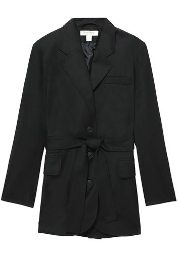 Materiel belted single-breasted blazer - Nero