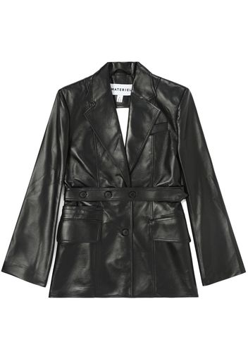 Materiel Blazer con schiena scoperta - Nero