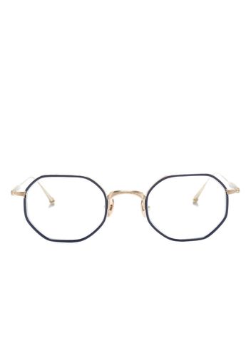 Matsuda octagon-frame glasses - Blu