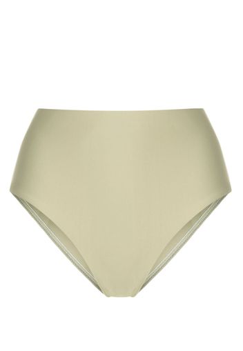 Matteau Slip bikini a vita alta - Verde