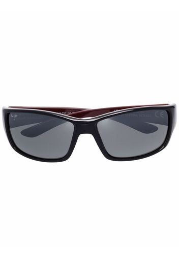 Maui Jim Occhiali da sole rettangolari - Nero