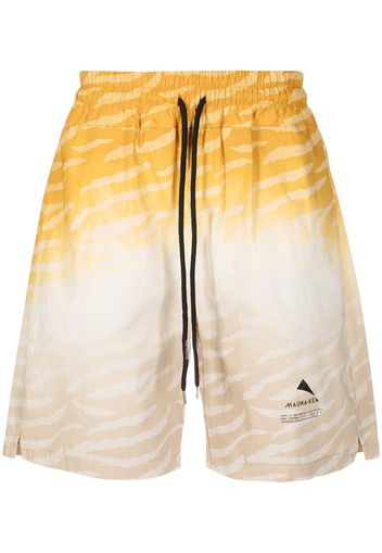 Mauna Kea gradient-effect shorts - Marrone