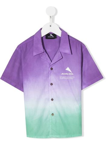 Mauna Kea ombré short-sleeve shirt - Viola