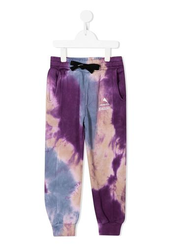 Mauna Kea logo-print tie-dye track pants - Viola