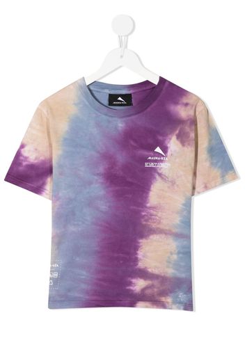 Mauna Kea tie-dye logo-print T-shirt - Viola