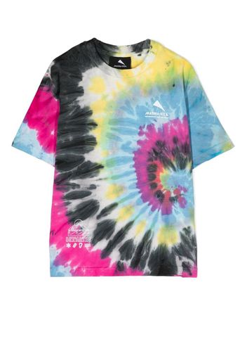 Mauna Kea T-shirt con fantasia tie-dye - Grigio