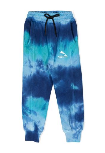 Mauna Kea Pantaloni sportivi con fantasia tie-dye - Blu