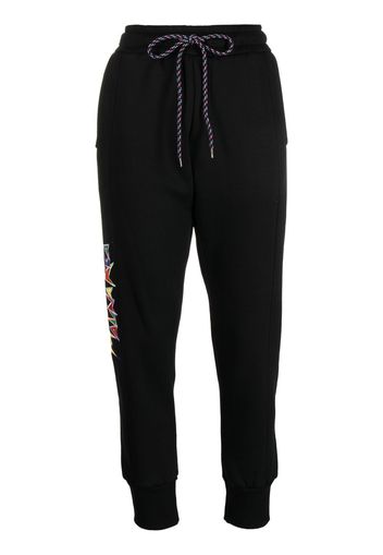 Mauna Kea Heritage embroidered-logo track pants - Nero