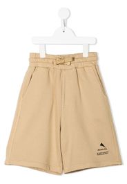 Mauna Kea logo-print bermuda shorts - Toni neutri