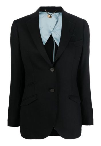 Maurizio Miri single-breasted blazer - Nero