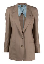 Maurizio Miri Blazer monopetto - Marrone