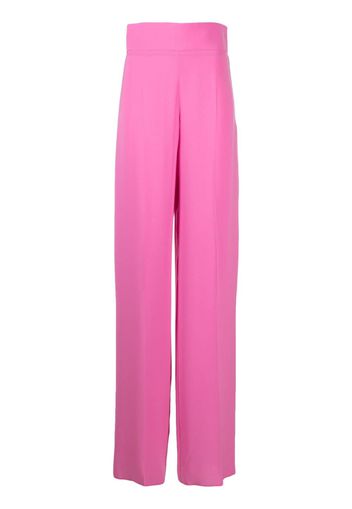 Max Mara Pantaloni a gamba ampia - Rosa