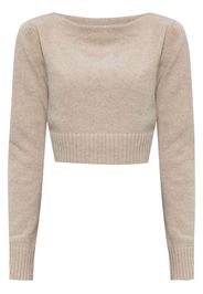 Max Mara Top crop - Toni neutri