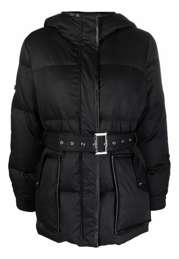 Max & Moi hooded padded down coat - Nero