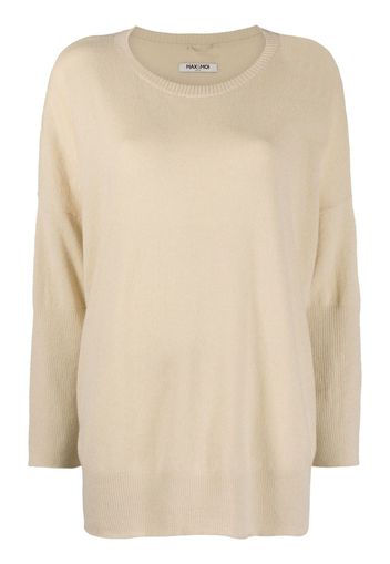 Max & Moi MII cashmere crew-neck jumper - Toni neutri