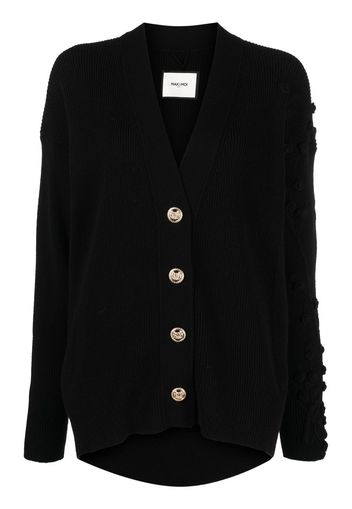 Max & Moi cashmere V-neck cardigan - Nero