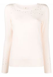 Max & Moi stud-embellished jumper - Toni neutri