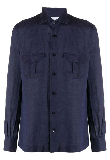 button-up chest pocket shirt