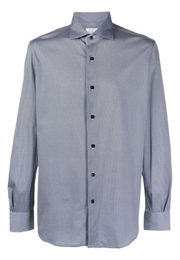 Mazzarelli Camicia con ricamo - Blu