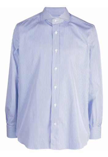 Mazzarelli Camicia a righe - Blu