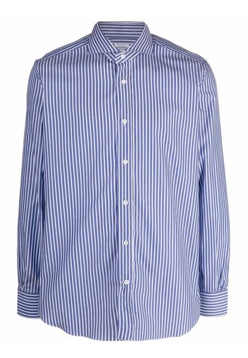 Mazzarelli Camicia a righe - Blu