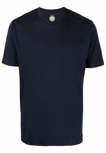 Mazzarelli round-neck cotton T-shirt - Blu