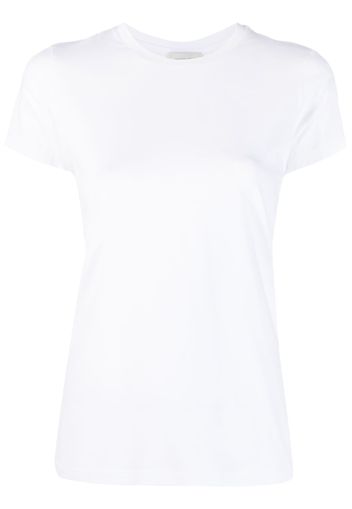Mazzarelli crew-neck stretch-cotton T-shirt - Bianco