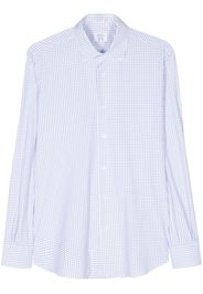 Mazzarelli geometric-pattern shirt - Bianco
