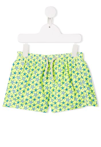 Mc2 Saint Barth Kids Costume da bagno con stampa - Verde