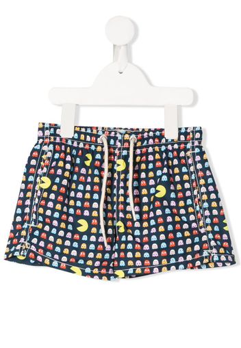 pacman print swim shorts