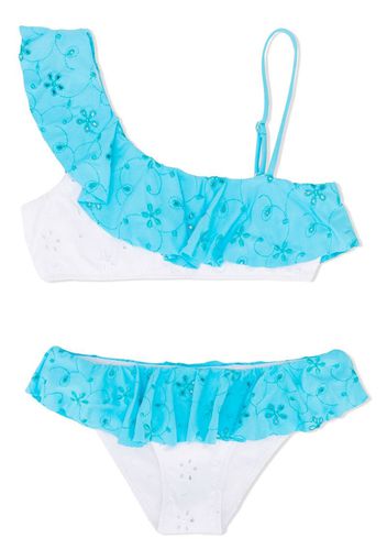 Set bikini con ricamo