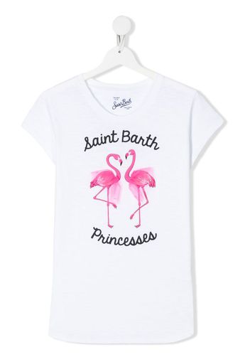 TEEN Emma flamingo print T-shirt