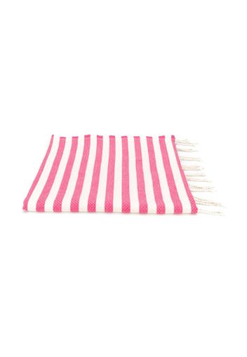 striped print towel