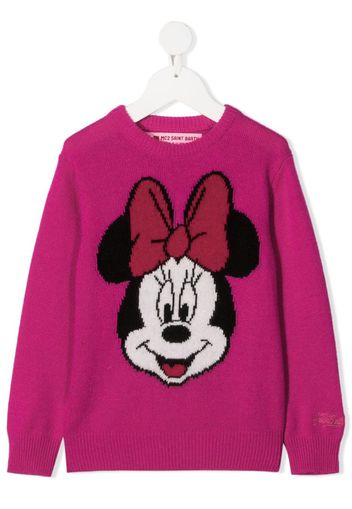 Minnie Mouse intarsia knit jumper