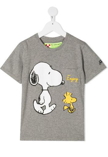 Snoopy print T-shirt