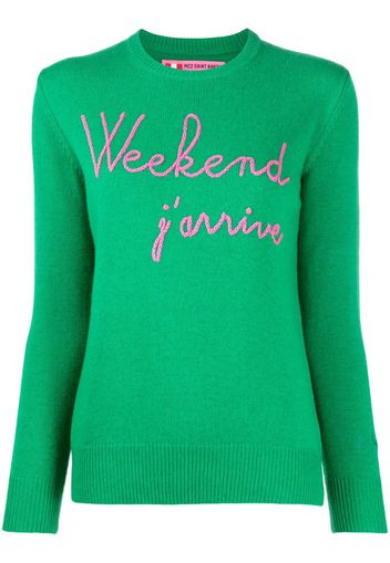 Maglione Weekend j'arrive