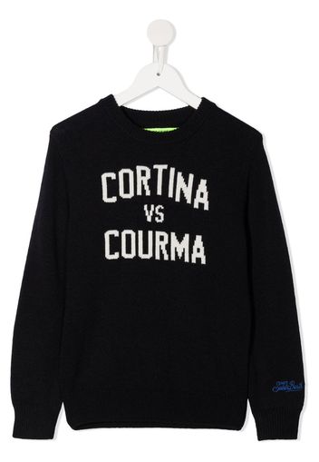 Blue navy sweater Cortina vs Courma