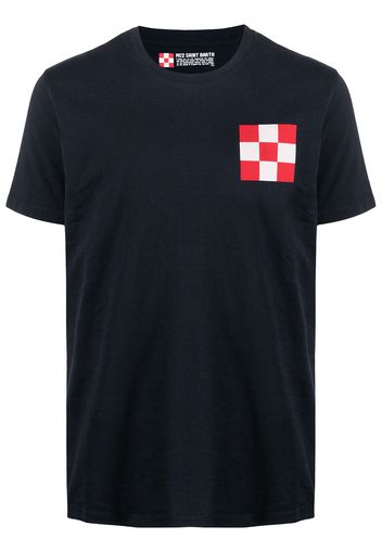 Mc2 Saint Barth T-shirt con stampa - Blu